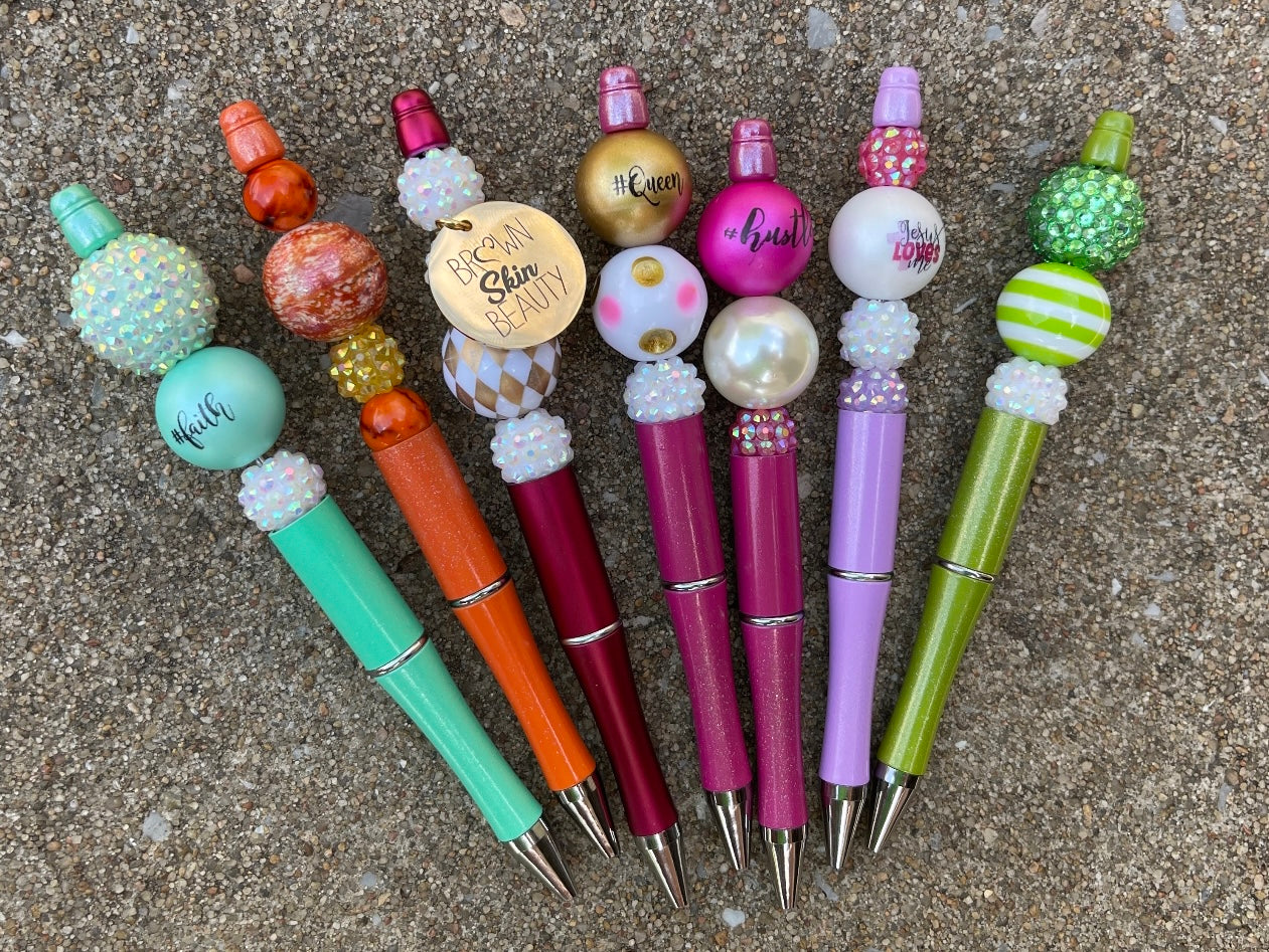 Beaded Ink Pens
