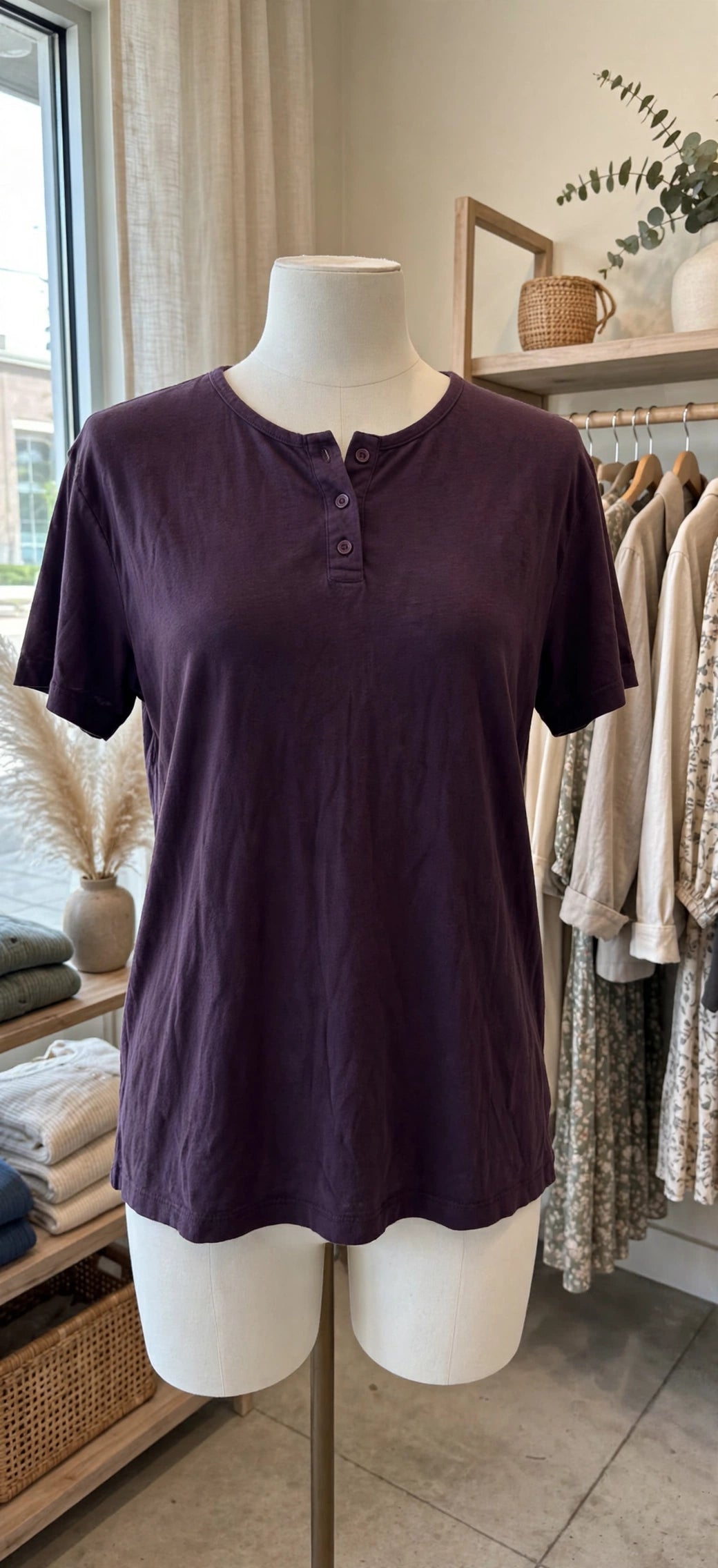 Maroon Tee