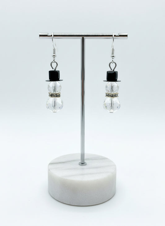 Snowman Earrings