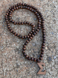 PBS wooden necklace