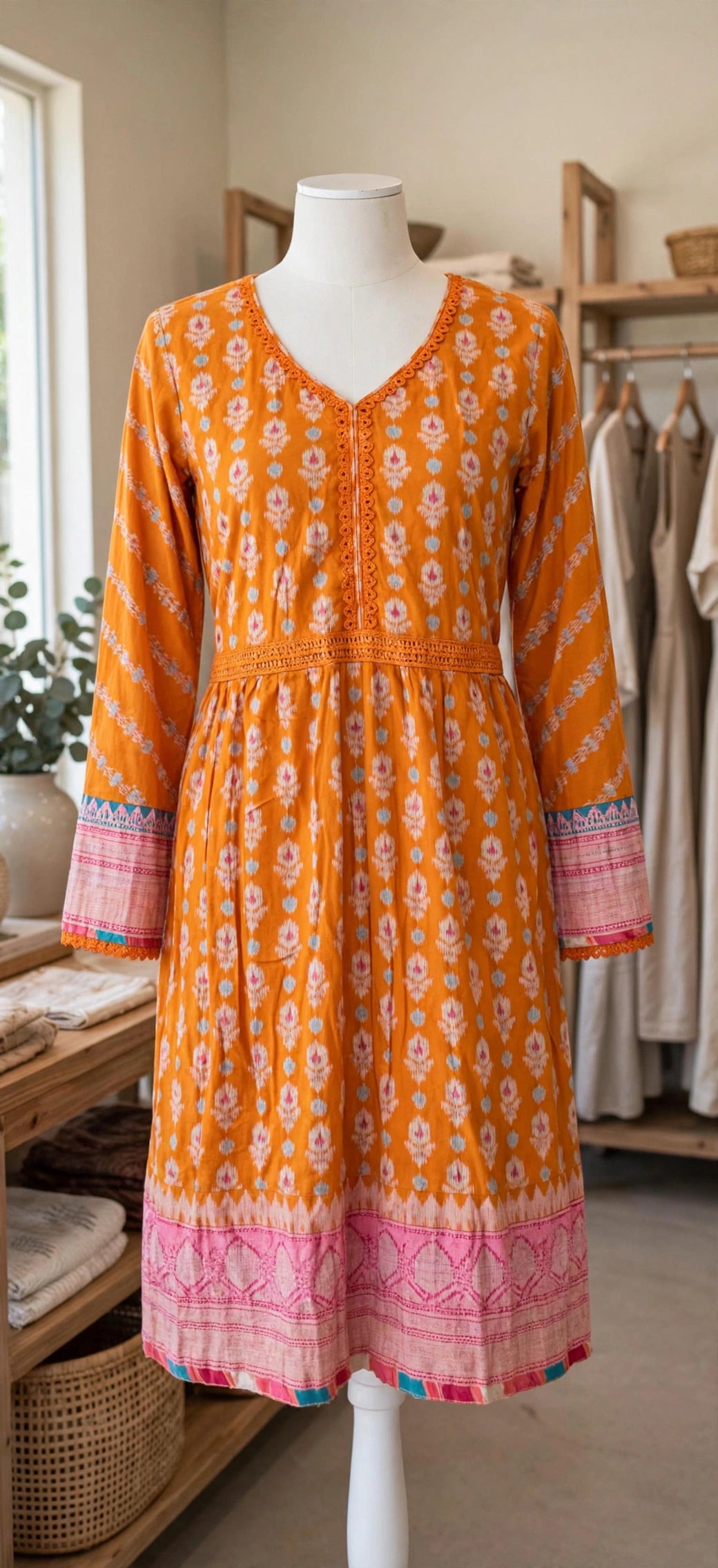 Orange Boutique Dress