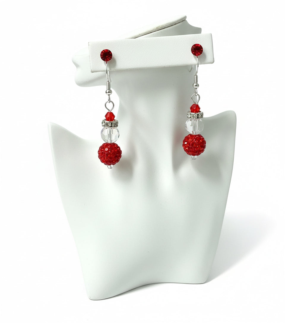 Snowman Earrings