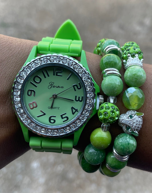 Limeade Watch Set